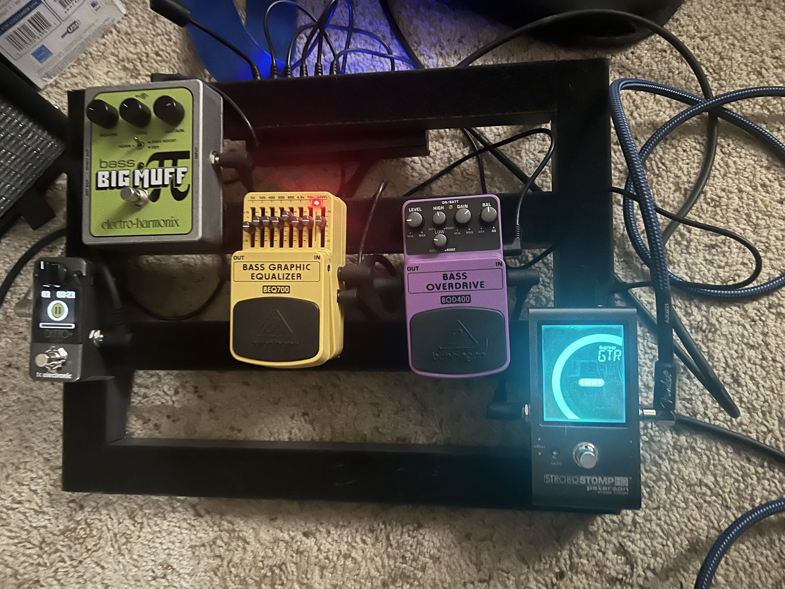 Metal Pedalboard by robo_guitar featuring Peterson StroboStomp HD