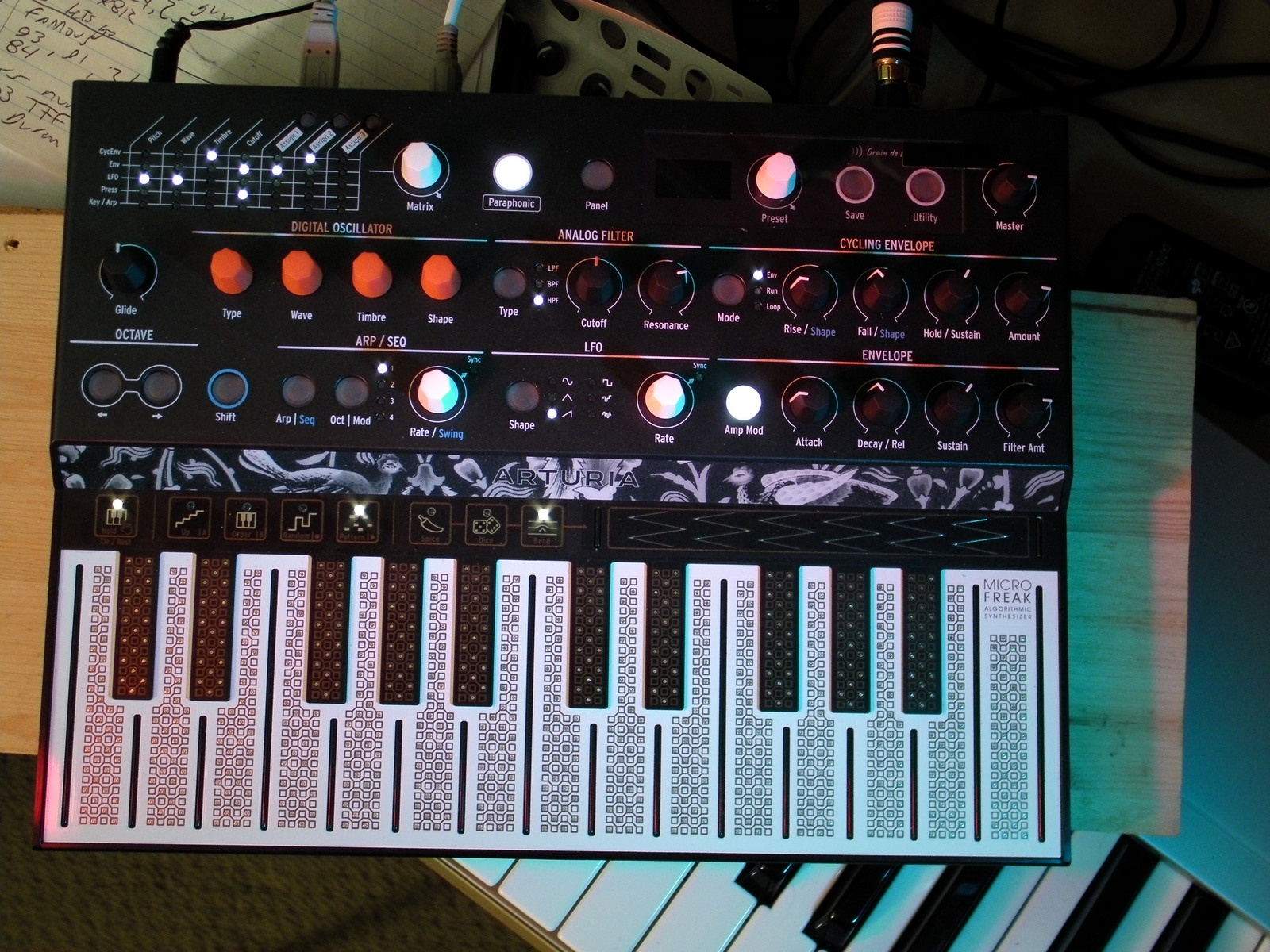 Electronic Synth Setup by lucas_w featuring Arturia MicroFreak and Arturia MicroFreak Vocoder Edition