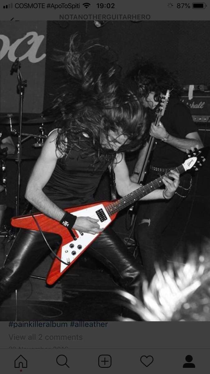 Metal Music Gear Setup by tasos_patroulias featuring Gibson Flying V