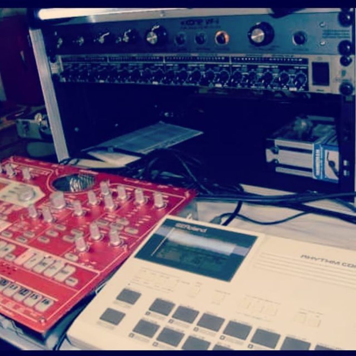 Electronic DJ Setup by madt3o featuring Korg Electribe ESX-1, Roland TR-505, and Allen & Heath Xone:VF-1 and 1 more piece of gear