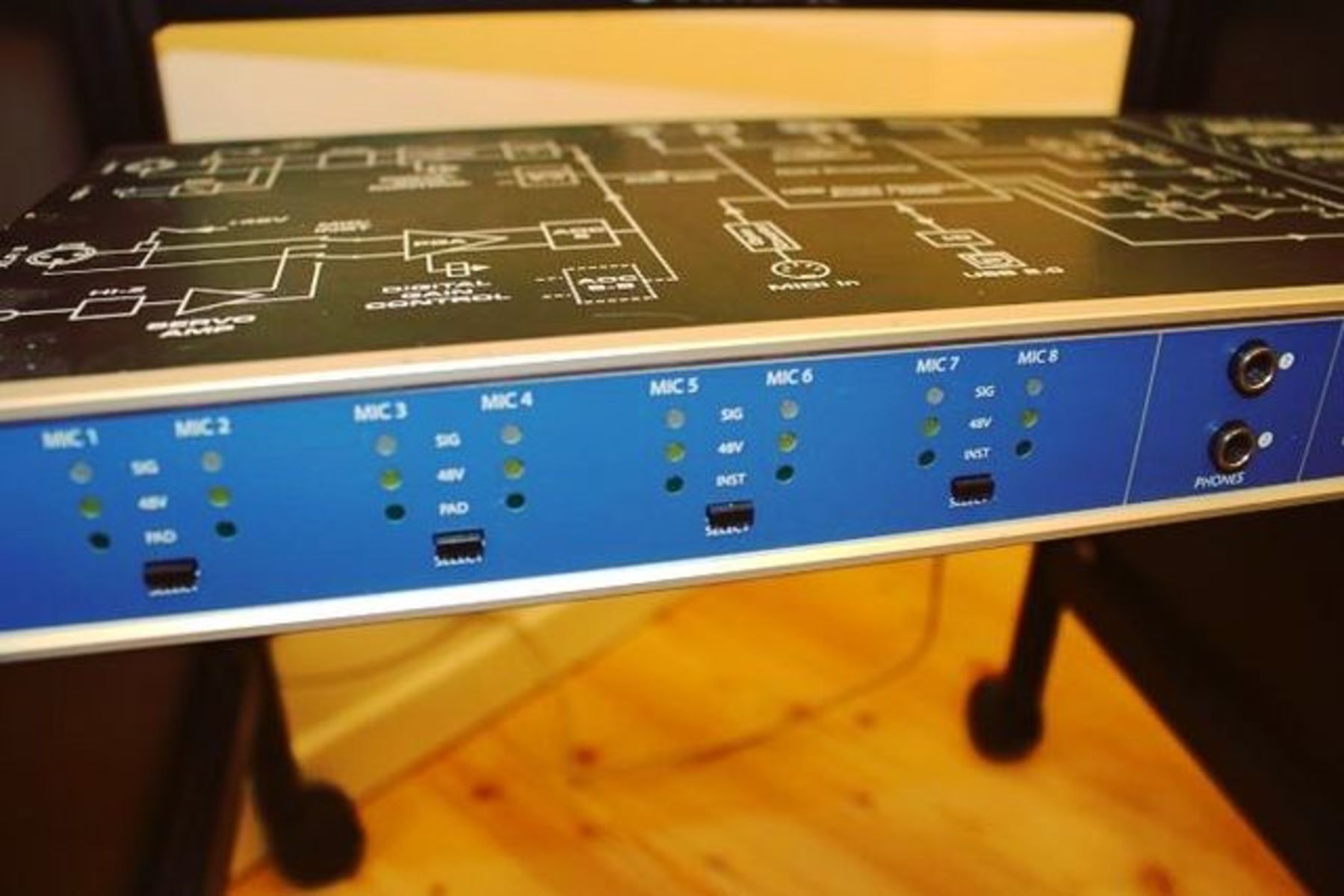 Studio Setup by jacopogobber featuring RME OctaMic XTC 8-channel Microphone Preamp & A/D Converter
