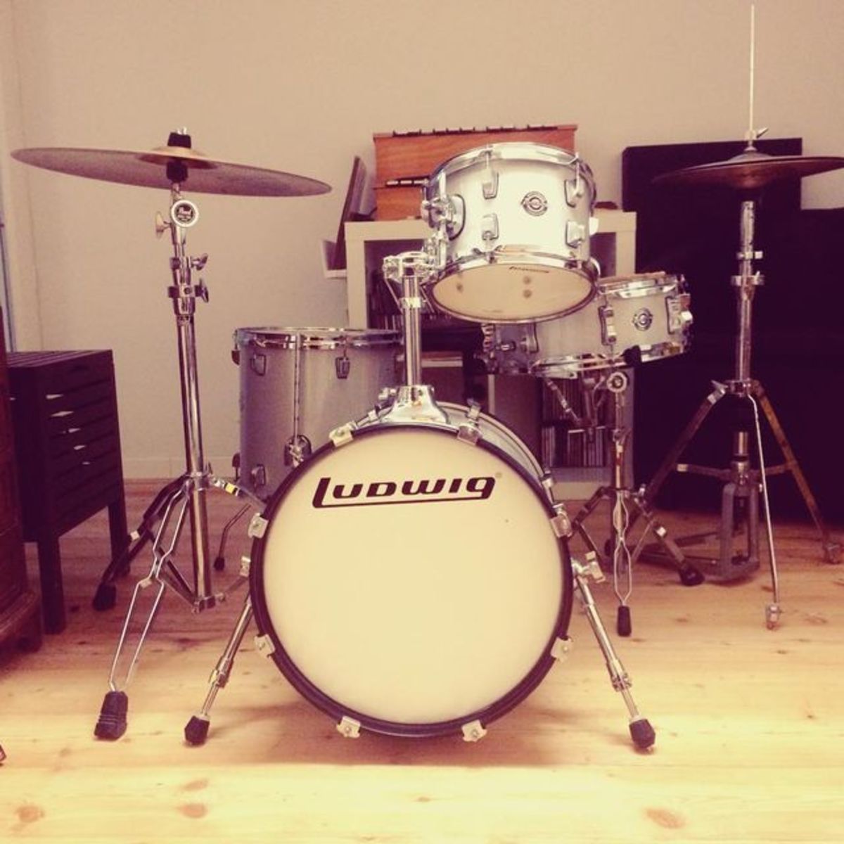 Drum Kit by jacopogobber featuring Ludwig Breakbeats by Questlove 4-Piece Shell Pack