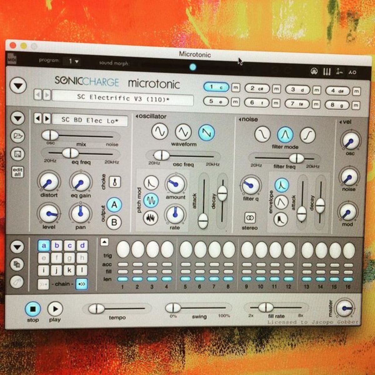 Electronic Studio Setup by jacopogobber featuring Sonic Charge Microtonic