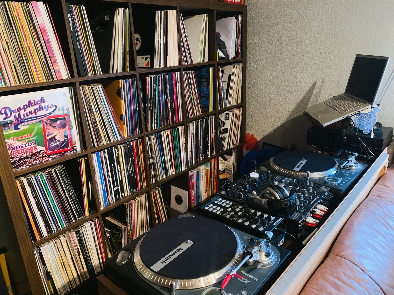 Electronic DJ Setup by patrick_spitzmacher featuring NUMARK TTX 1, Pioneer DJM-800 Mixer, and Native Instruments Traktor Kontrol X1 Performance DJ Controller and 4 more pieces of gear