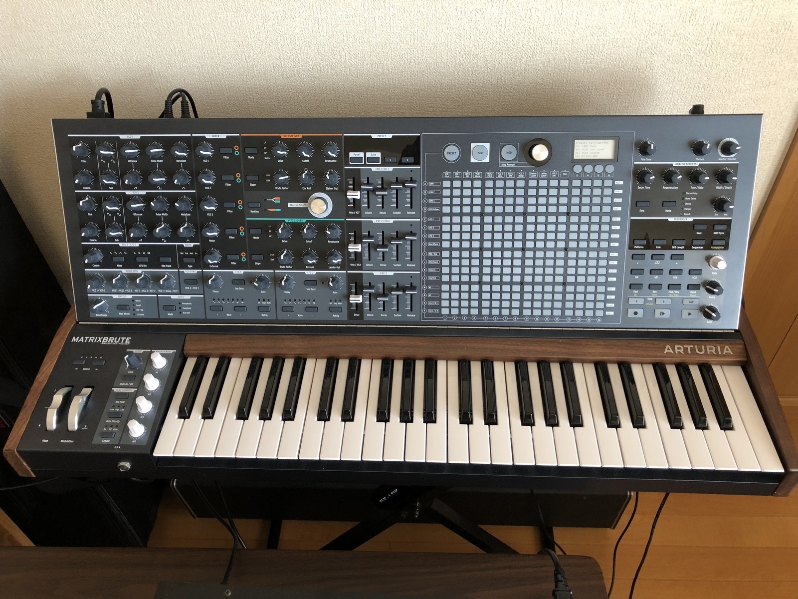 Live Rig by kafkaforpresident featuring Arturia MatrixBrute Analog Synthesizer
