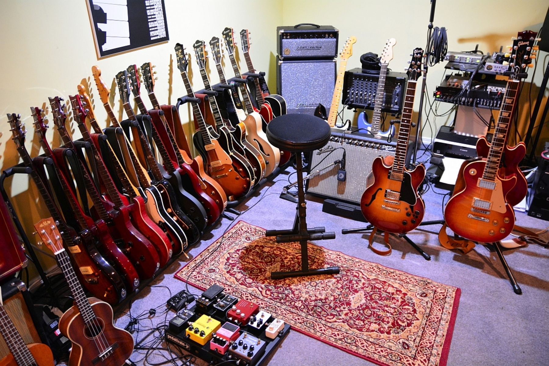 Metal Music Gear Setup by chito featuring Gibson Les Paul Traditional Electric Guitar