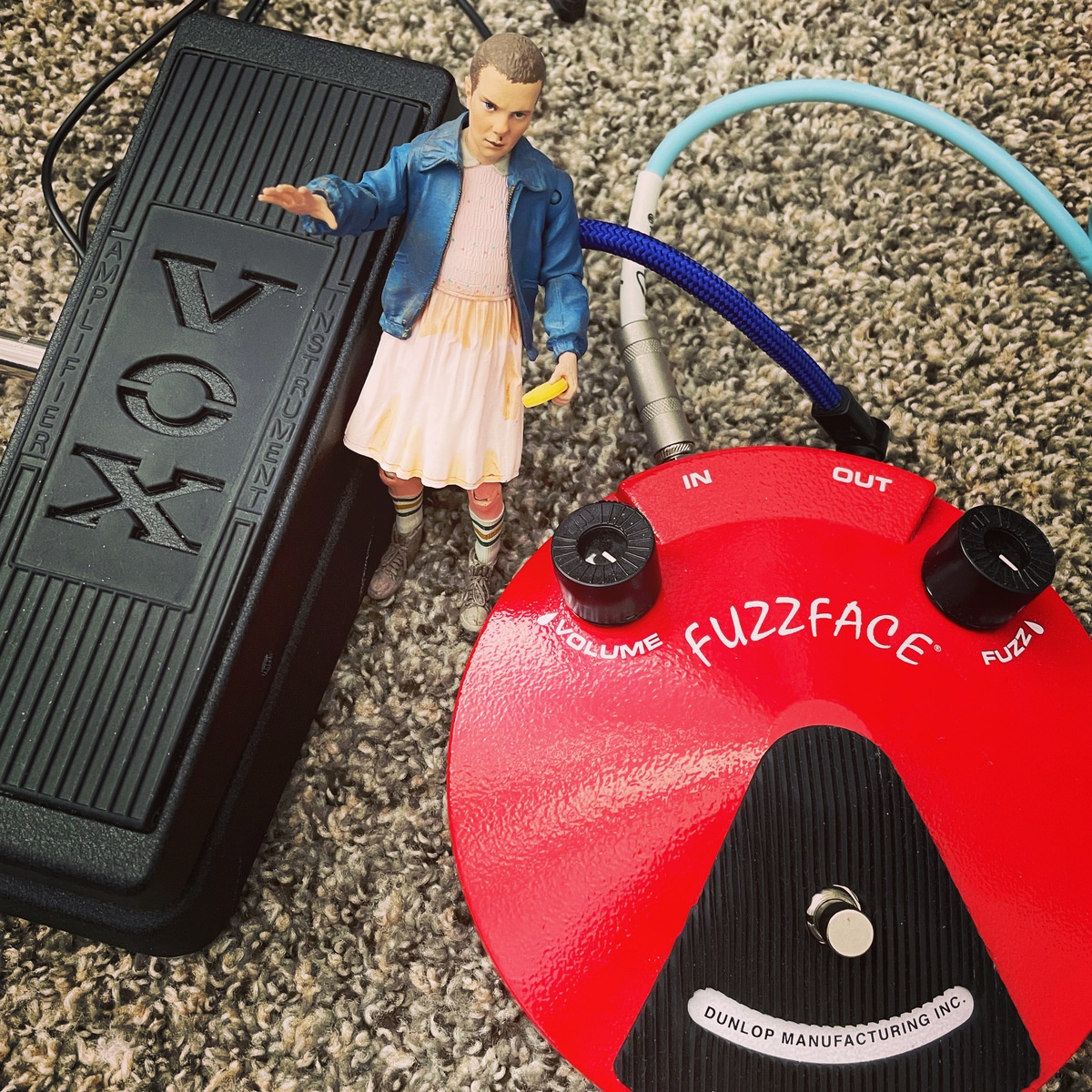 Blues Pedalboard by randyspike featuring Vox V845 Wah Pedal and Dunlop JDF2 Fuzz Face