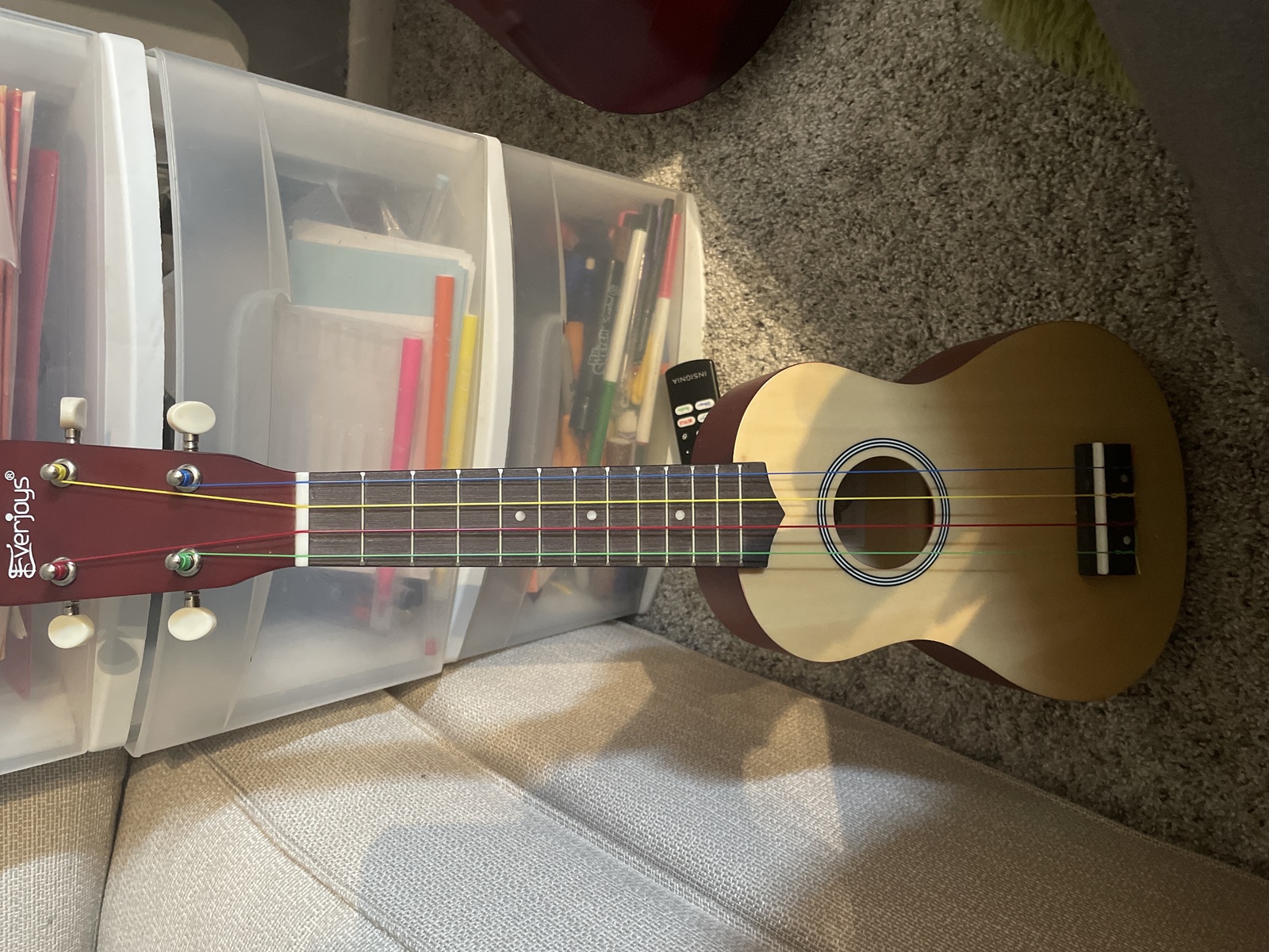 Music Gear Setup by giggleglobo featuring EverJoys Honey Soprano Ukelele