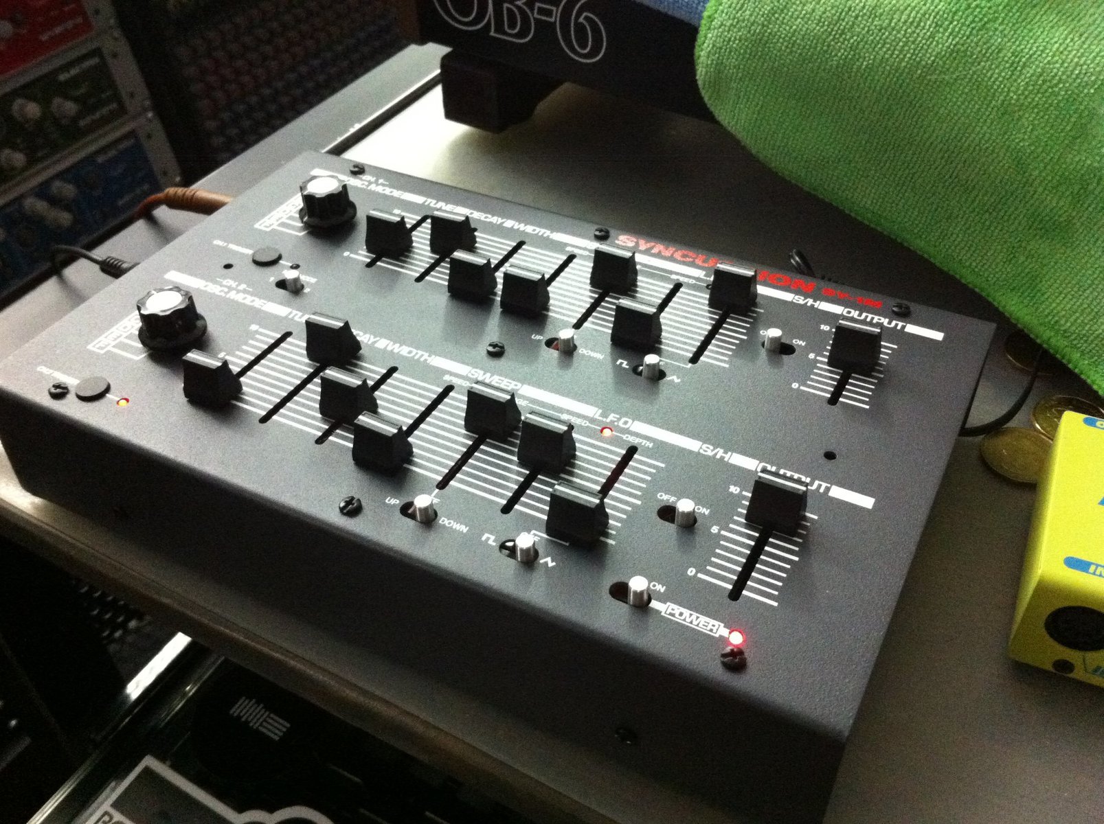 Studio Setup by bubbajones featuring SYNCUSSION SY-1M