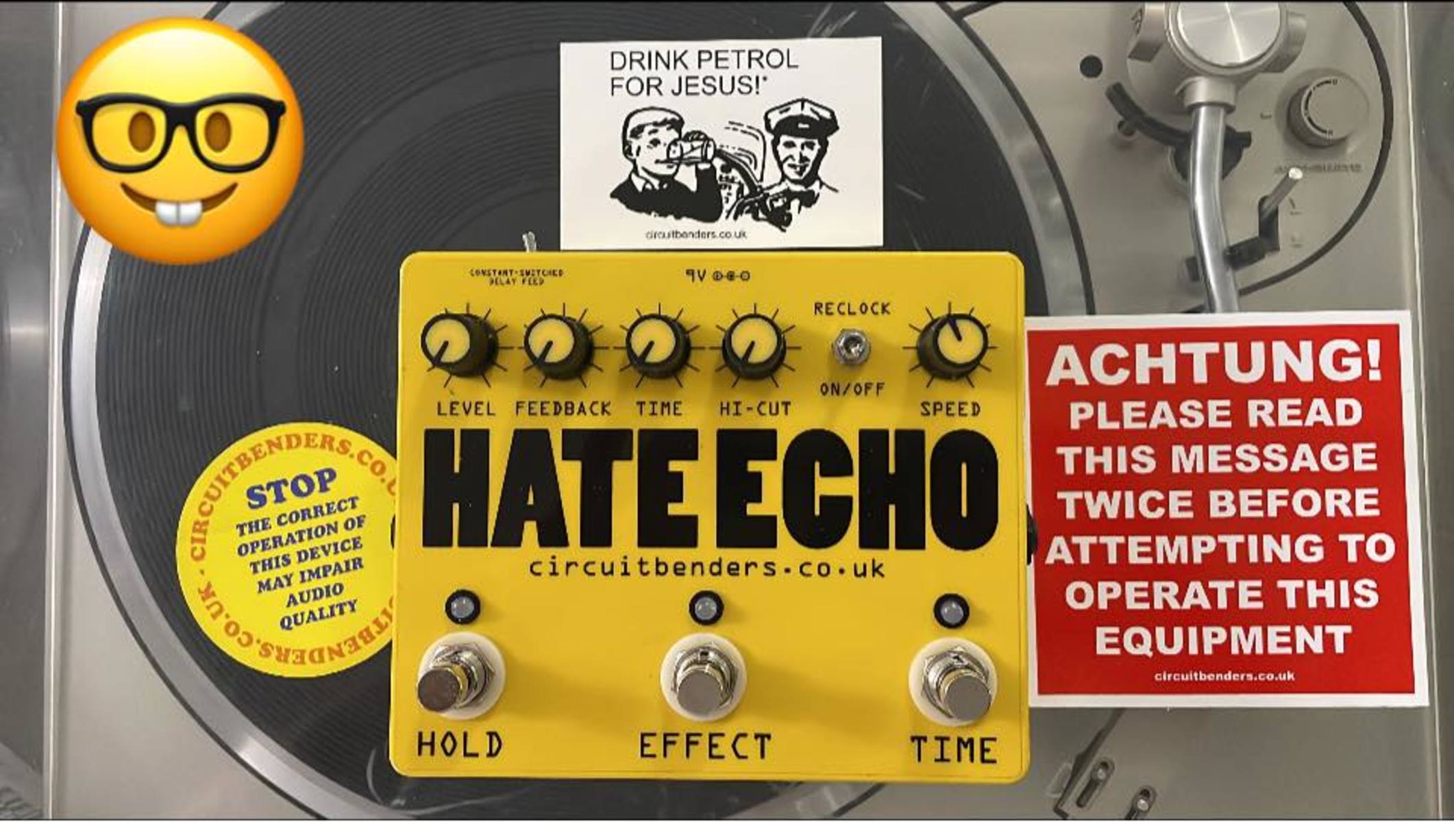 Pedalboard by bubbajones featuring Hate Echo
