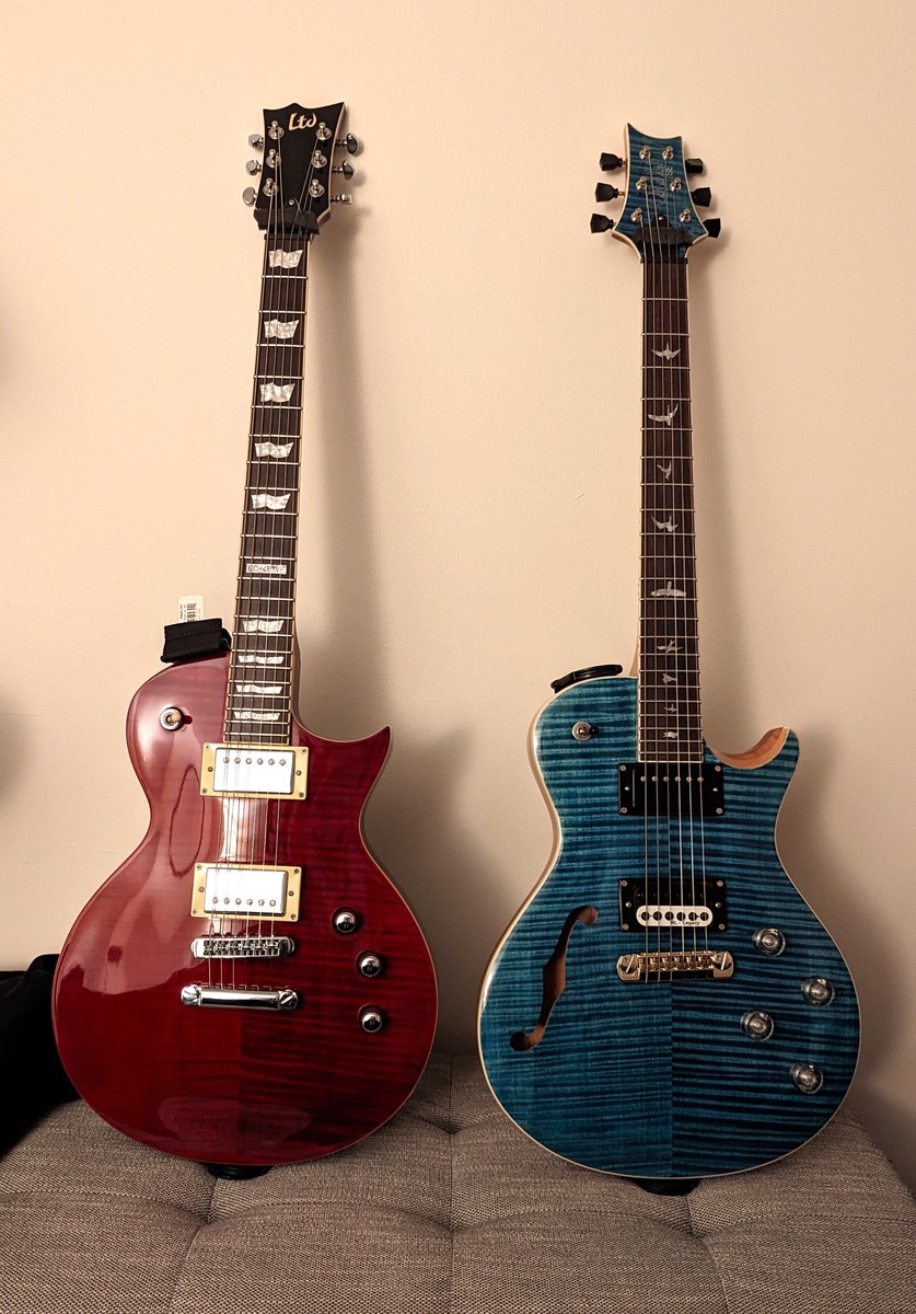 LTD Music Gear Setup by dannfeltrin featuring LTD EC 401 VF and 2021 PRS Zach Myers Signature SE