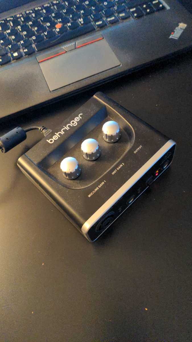 Music Gear Setup by tamagotchigo featuring Behringer U-PHORIA UM2
