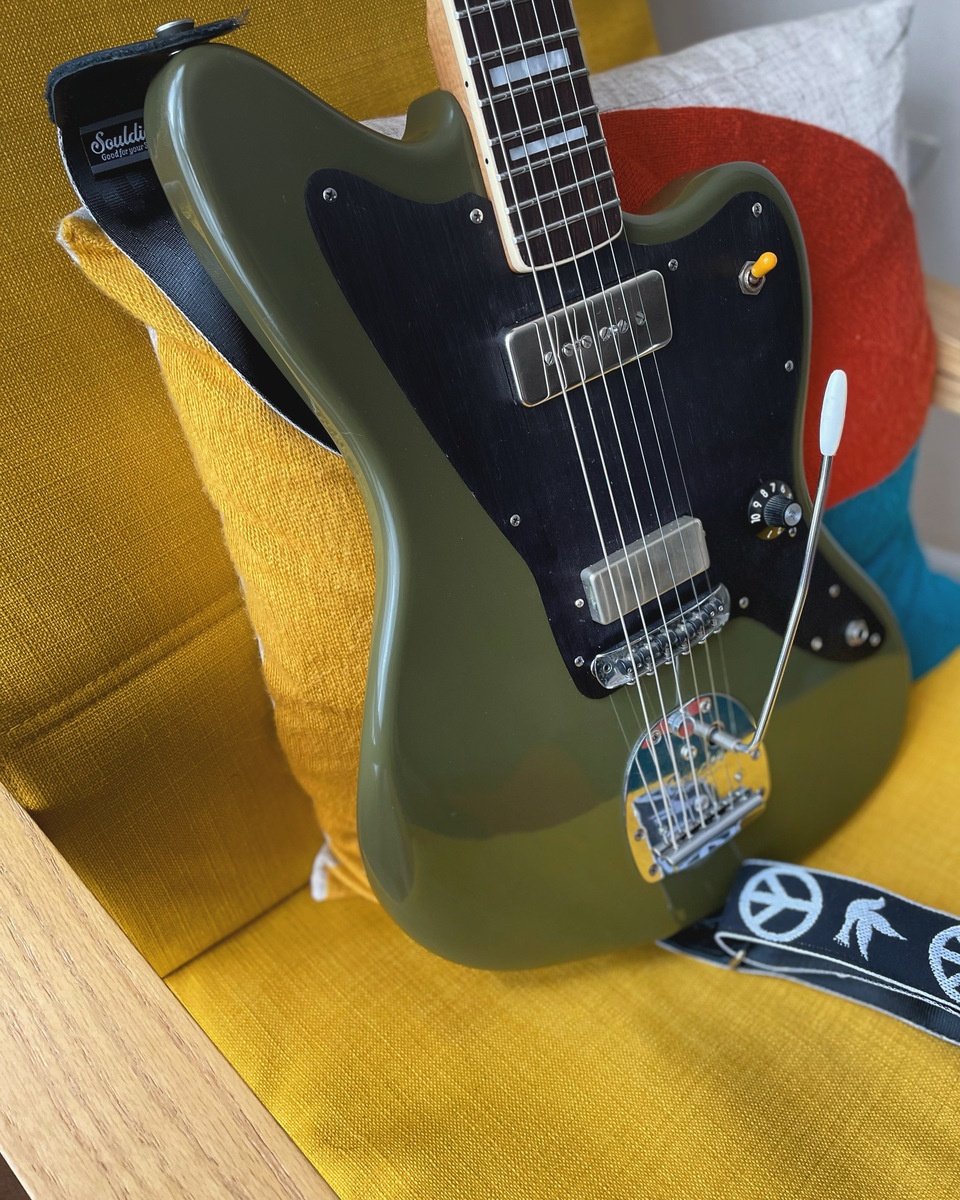 Souldier Music Gear Setup by neale_scott featuring Fender Jazzmaster and Souldier Vintage Guitar Strap