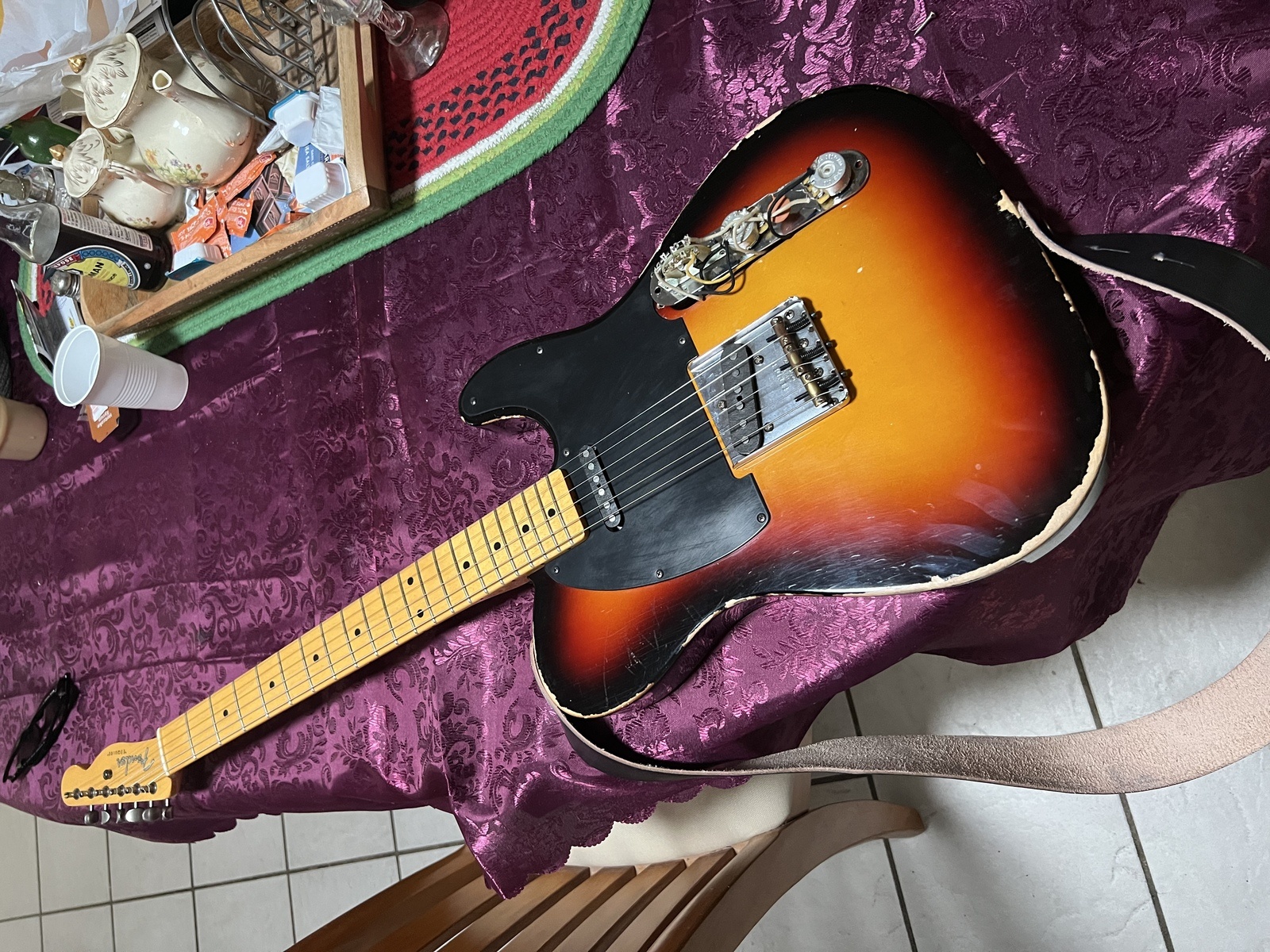 Blues Studio Setup by artbarsnstripes featuring Fender Esquire