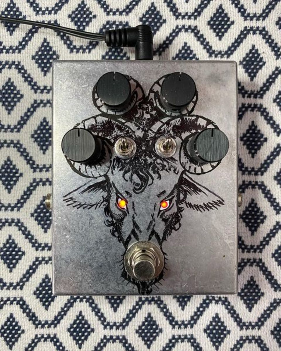 Music Gear Setup by thepedalarchitect featuring GuitarPCB MUFF'N Ram's Head Version