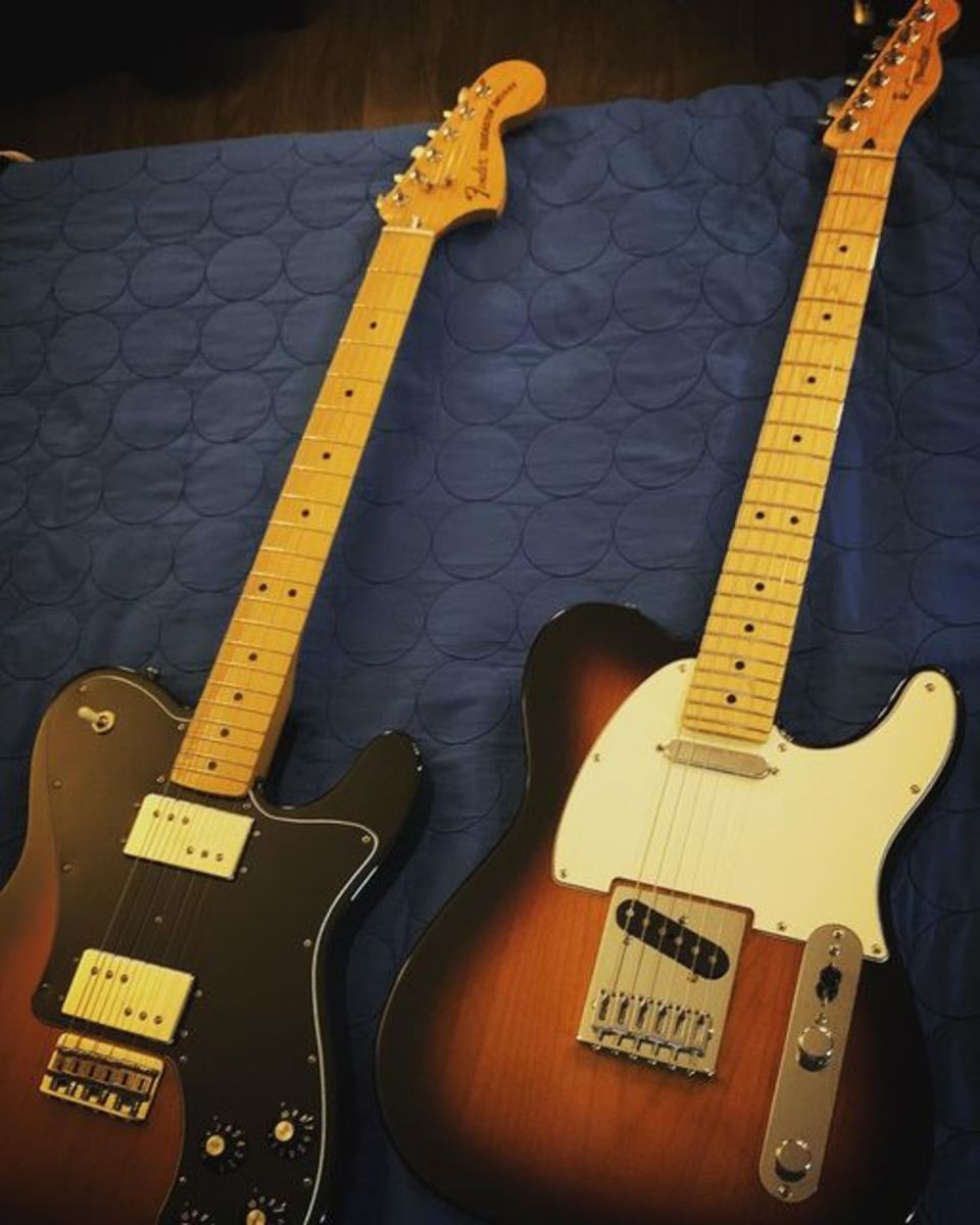 Music Gear Setup by r3nn3v0x featuring Fender Standard Telecaster and Fender Classic Series '72 Telecaster Deluxe