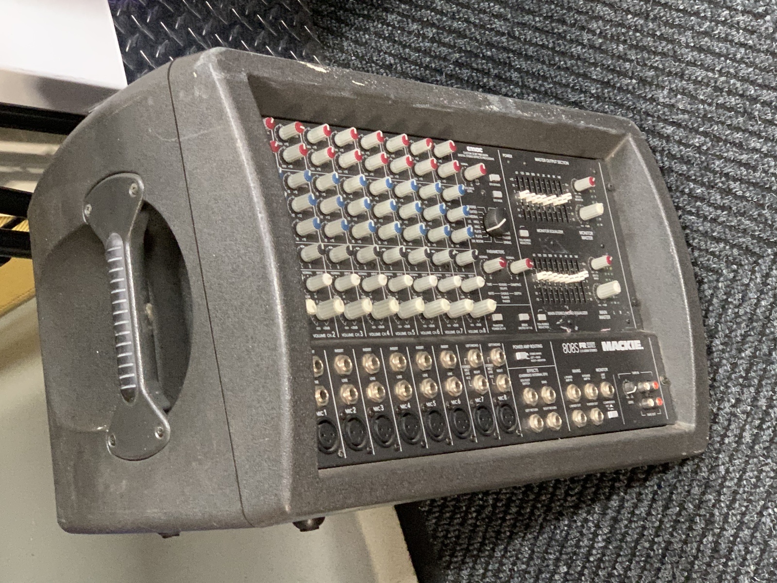 Live Rig by wipf featuring Mackie 808S 8-Channel Stereo Powered Mixer