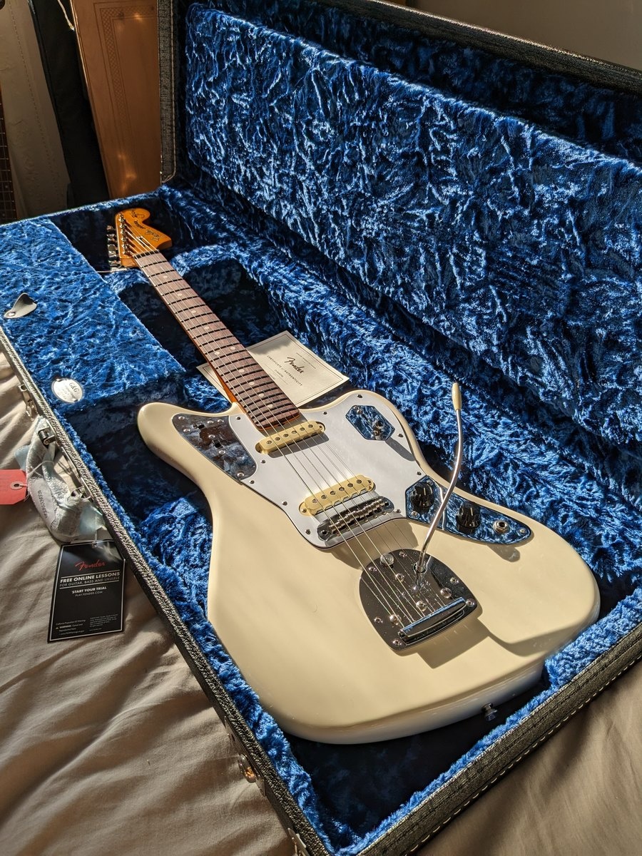 Music Gear Setup by gabrielrice6 featuring Fender Johnny Marr Signature Jaguar