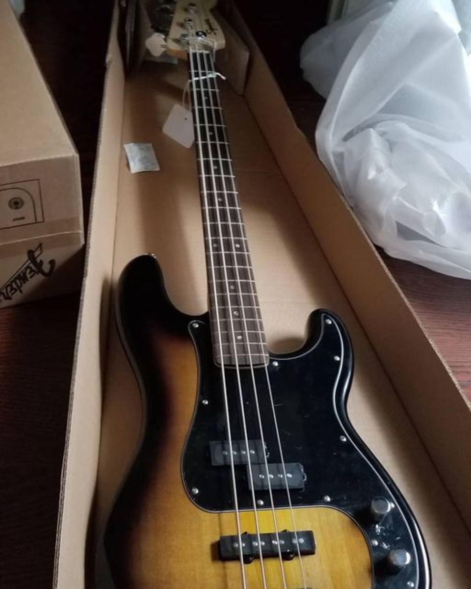 Music Gear Setup by an2k01 featuring Squier Precision Affinity PJ
