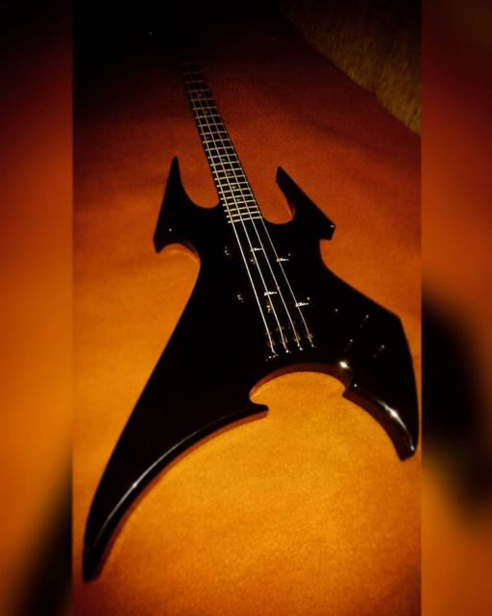 Music Gear Setup by stathistsalidis featuring B.C. Rich Beast Bass