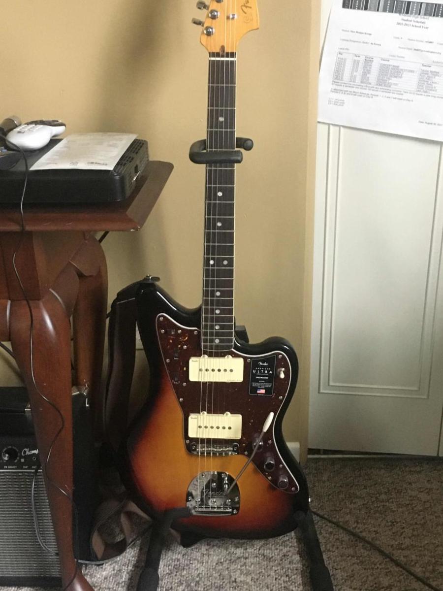 Studio Setup by nicowkresge featuring Fender American Ultra Jazzmaster