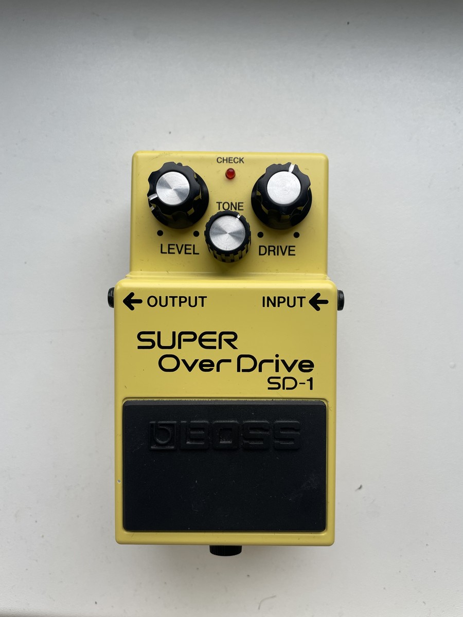Pedalboard by jesse_burke featuring Boss SD-1 Super OverDrive