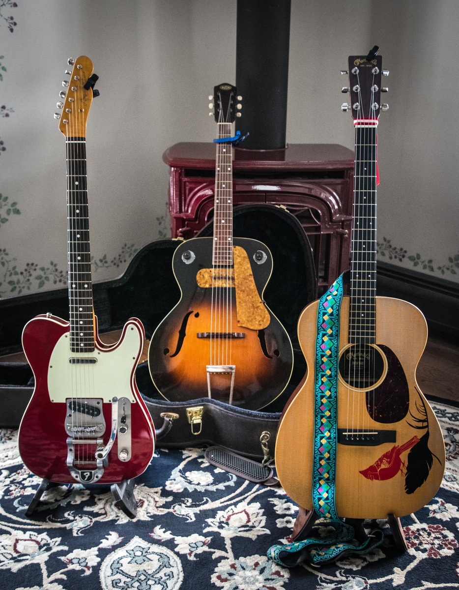 Martin Studio Setup by will_kindler featuring Fender Telecaster 62' Custom w/ Bigsby and Martin 000X1E