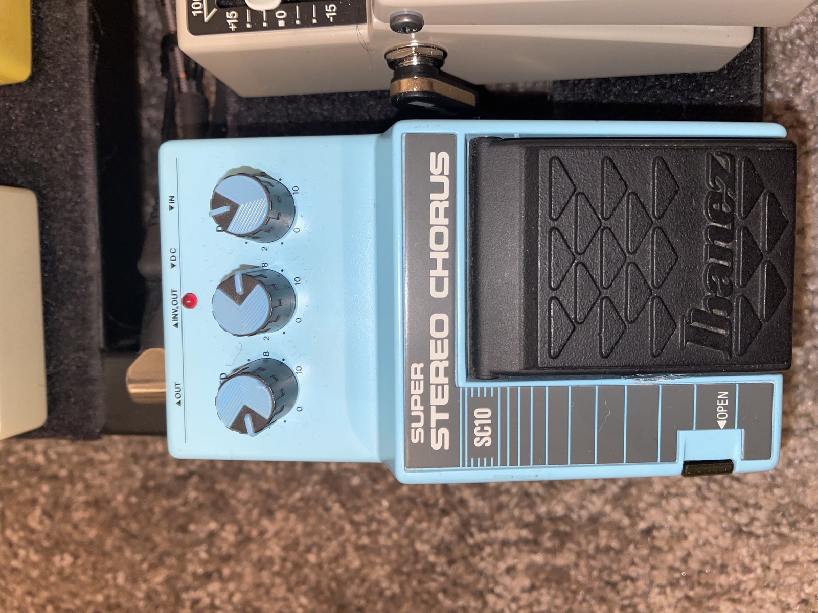 Pedalboard by jesse_burke featuring Ibanez SC-10 Super Stereo Chorus
