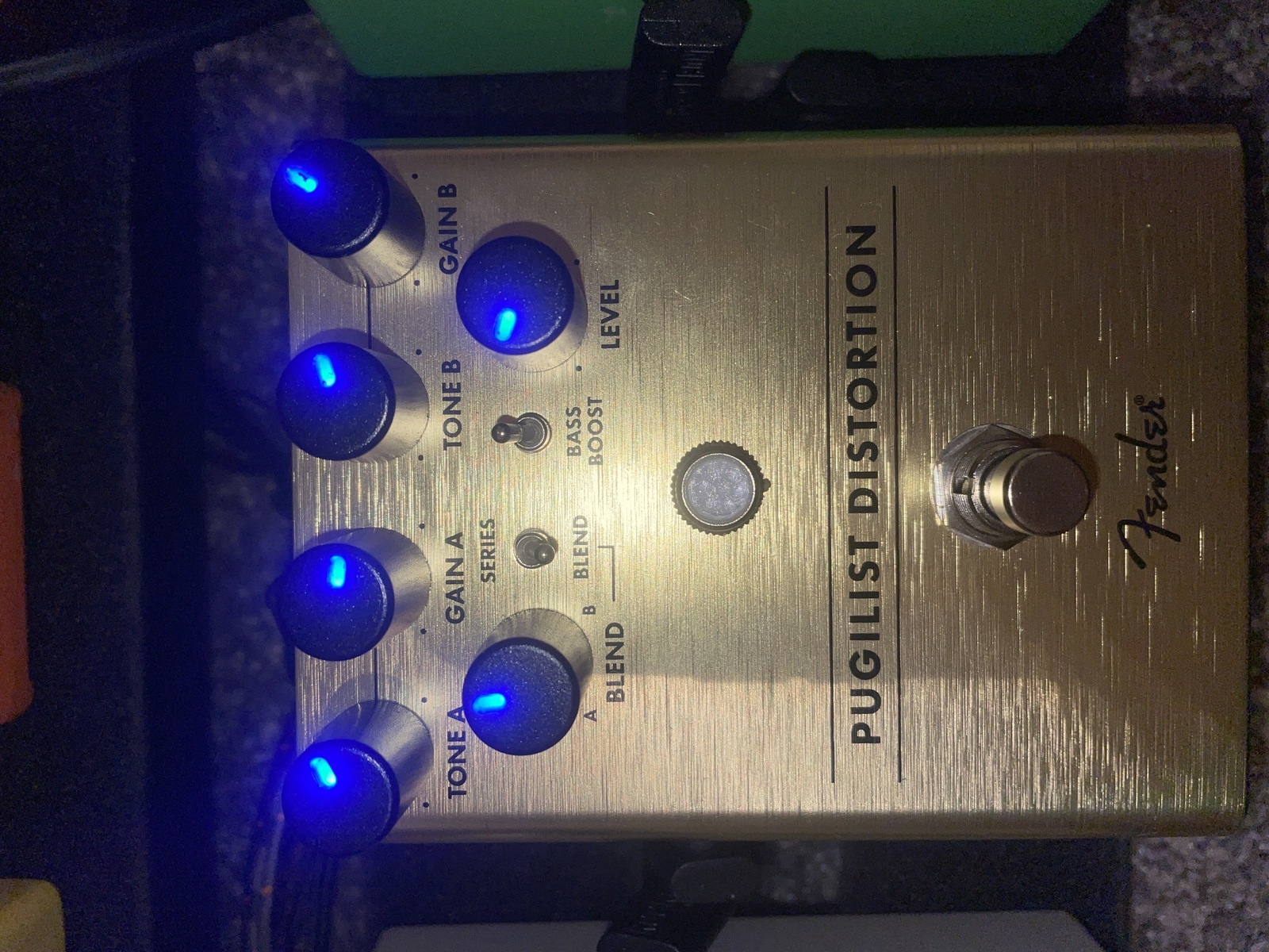 Pedalboard by jesse_burke featuring Fender Pugilist Distortion