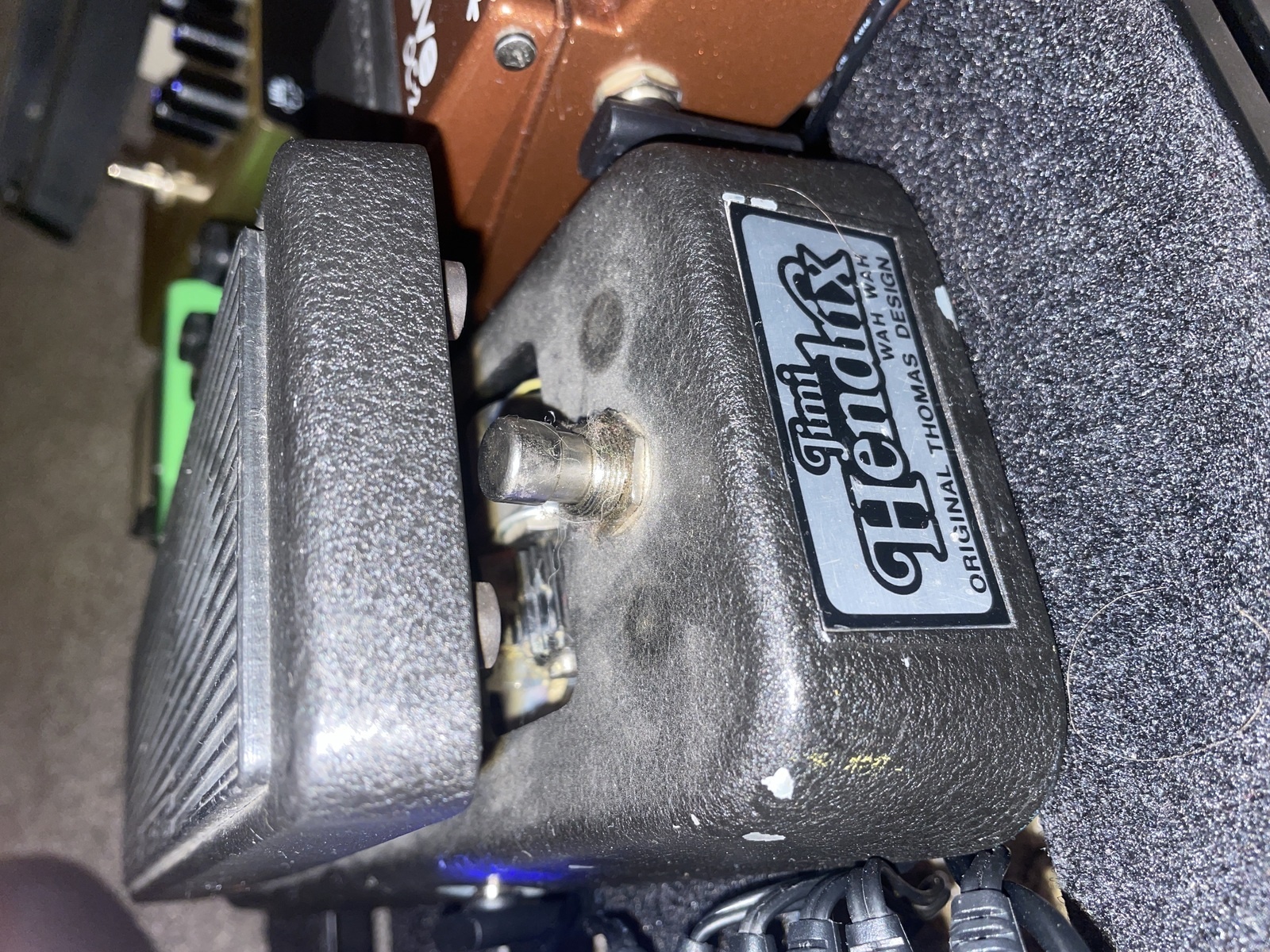 Metal Pedalboard by jesse_burke featuring Dunlop JH-1 Jimi Hendrix Signature Wah