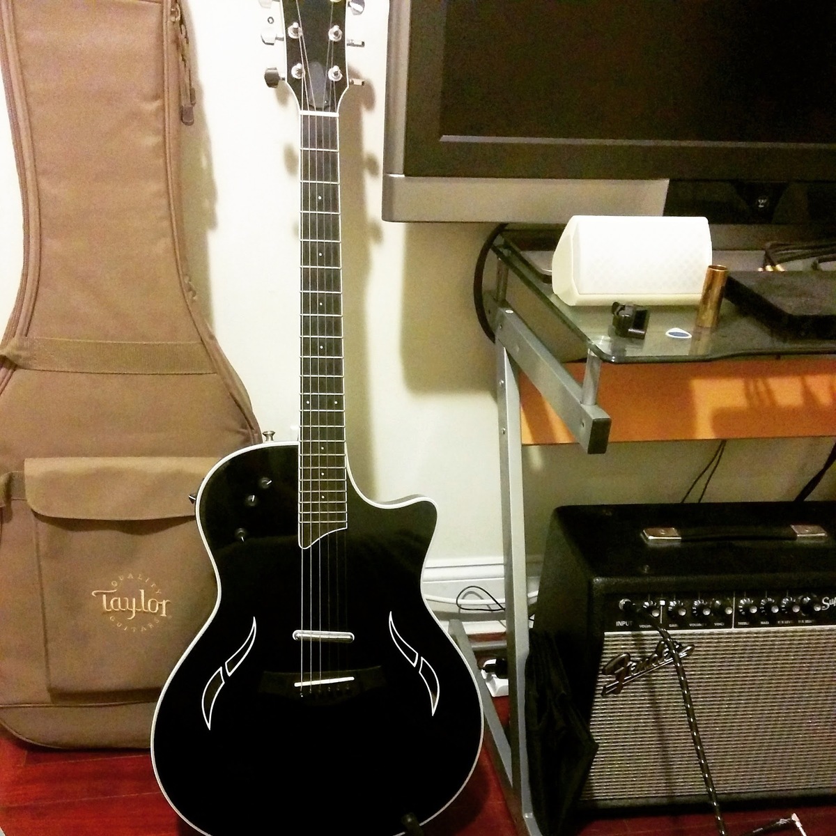 Music Gear Setup by chrisdasilva featuring Taylor T5