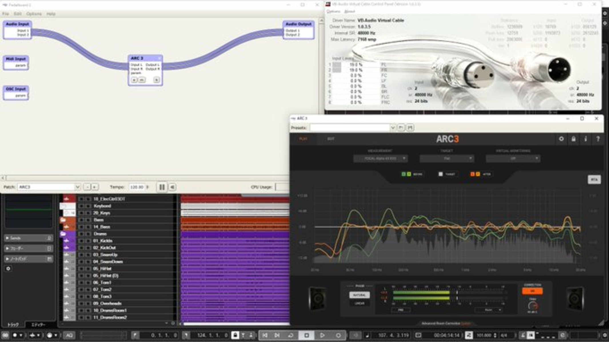 Electronic Studio Setup by konokami1 featuring IK Multimedia ARC 3 System and Steinberg Cubase