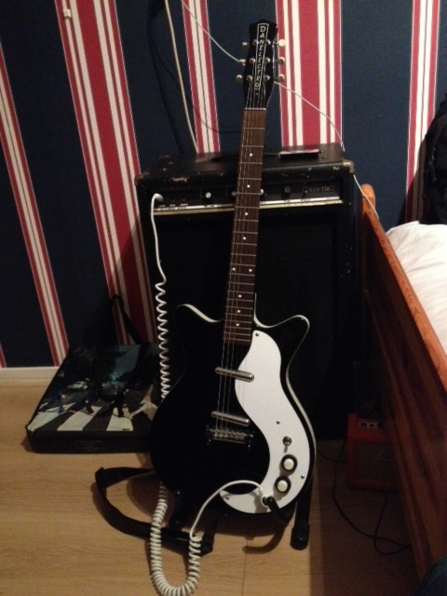 Music Gear Setup by tijnbnm featuring Danelectro DC 59M NOS