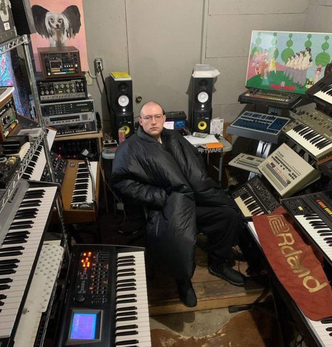 Electronic DJ Setup by robert_pierson featuring Moog Minimoog Model D, Roland TR-909 Rhythm Composer, and E-mu SP-12 Turbo and 10 more pieces of gear
