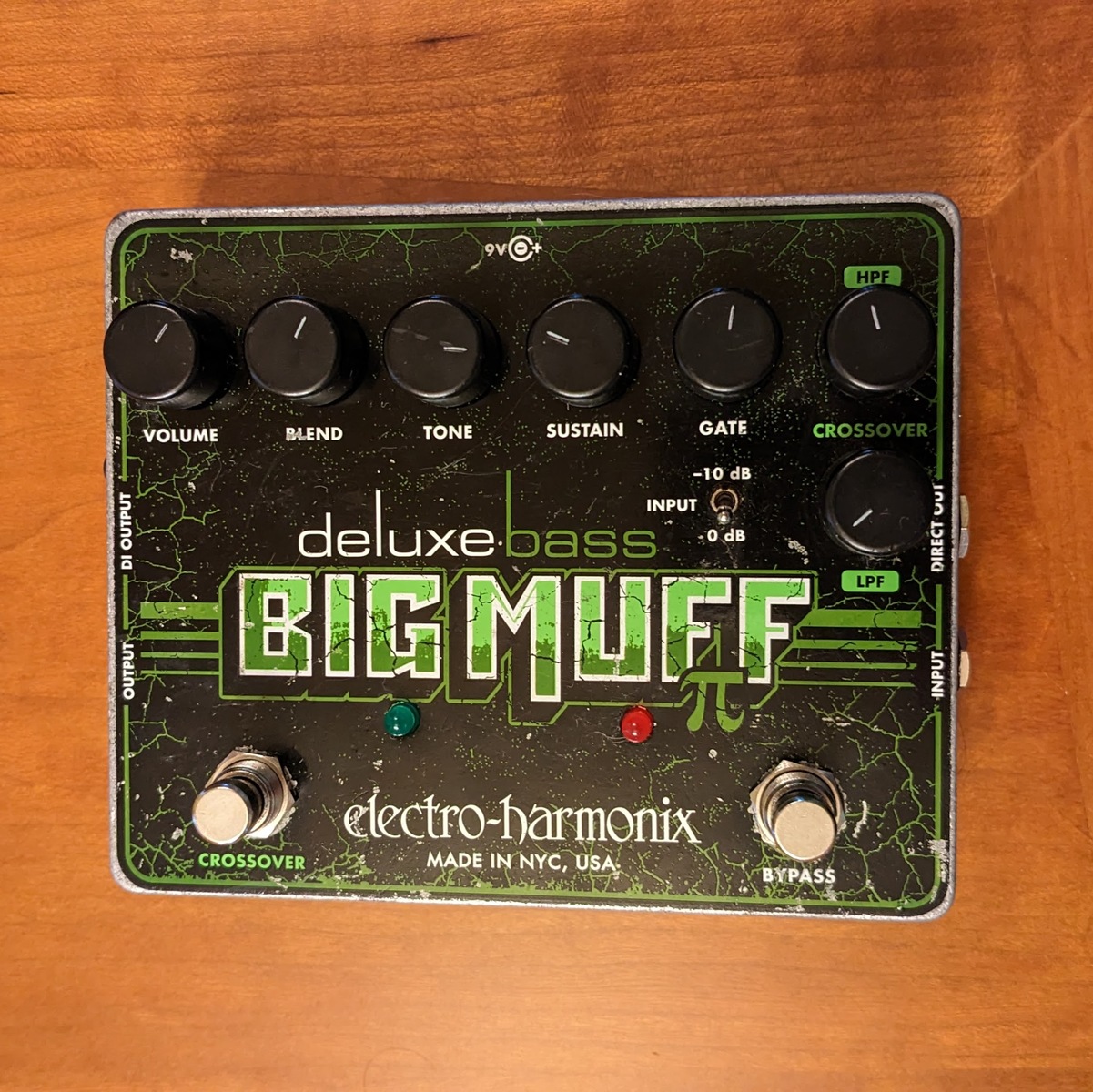 Music Gear Setup by kylebenes featuring Electro-Harmonix Deluxe Bass Big Muff Pi Fuzz