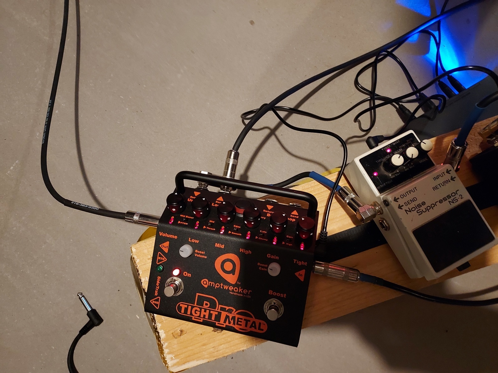 Pedalboard by nickbruce29 featuring Amptweaker Tight Metal Pro
