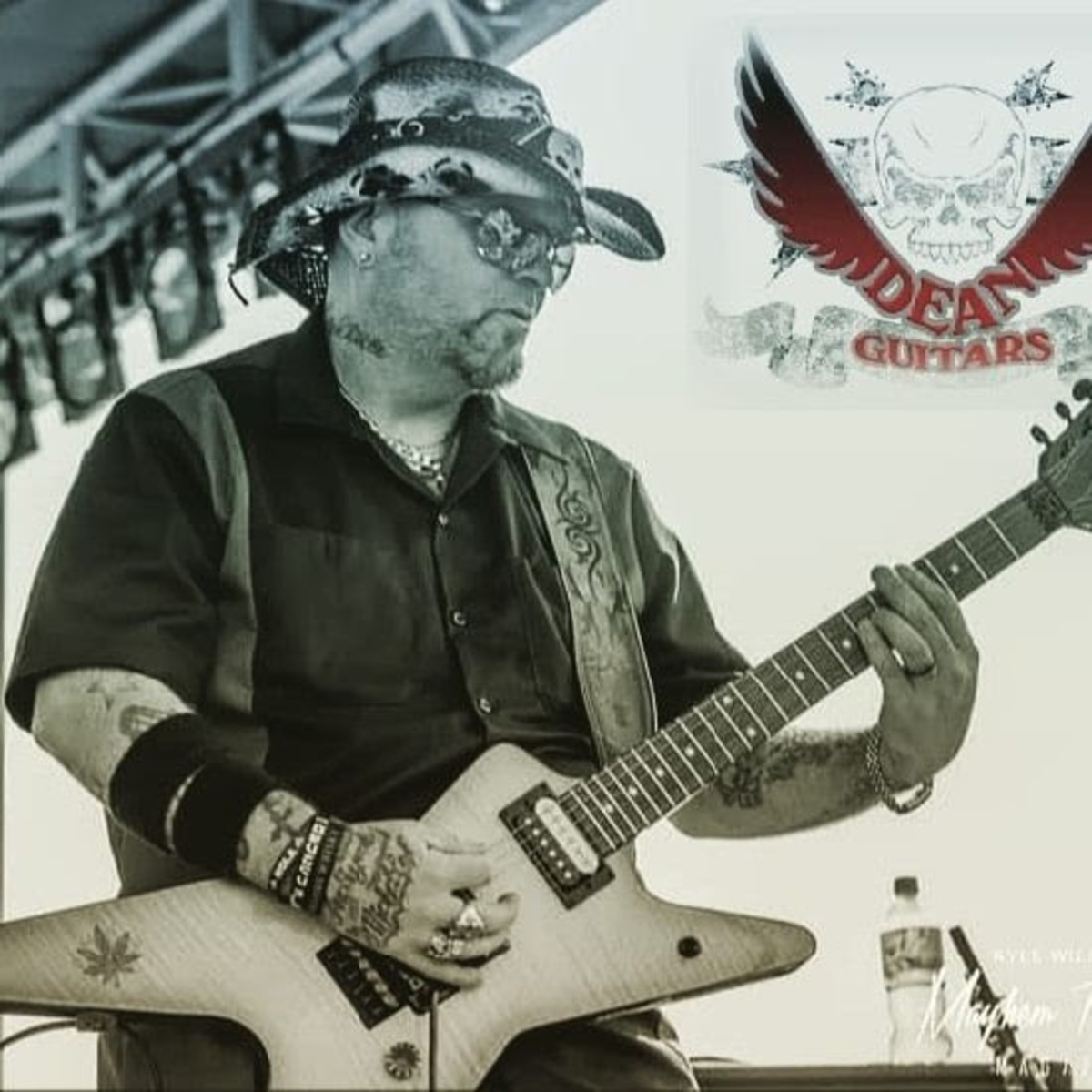 Studio Setup by chadwicktwofive featuring Dean Dimebag Dime Slime ML