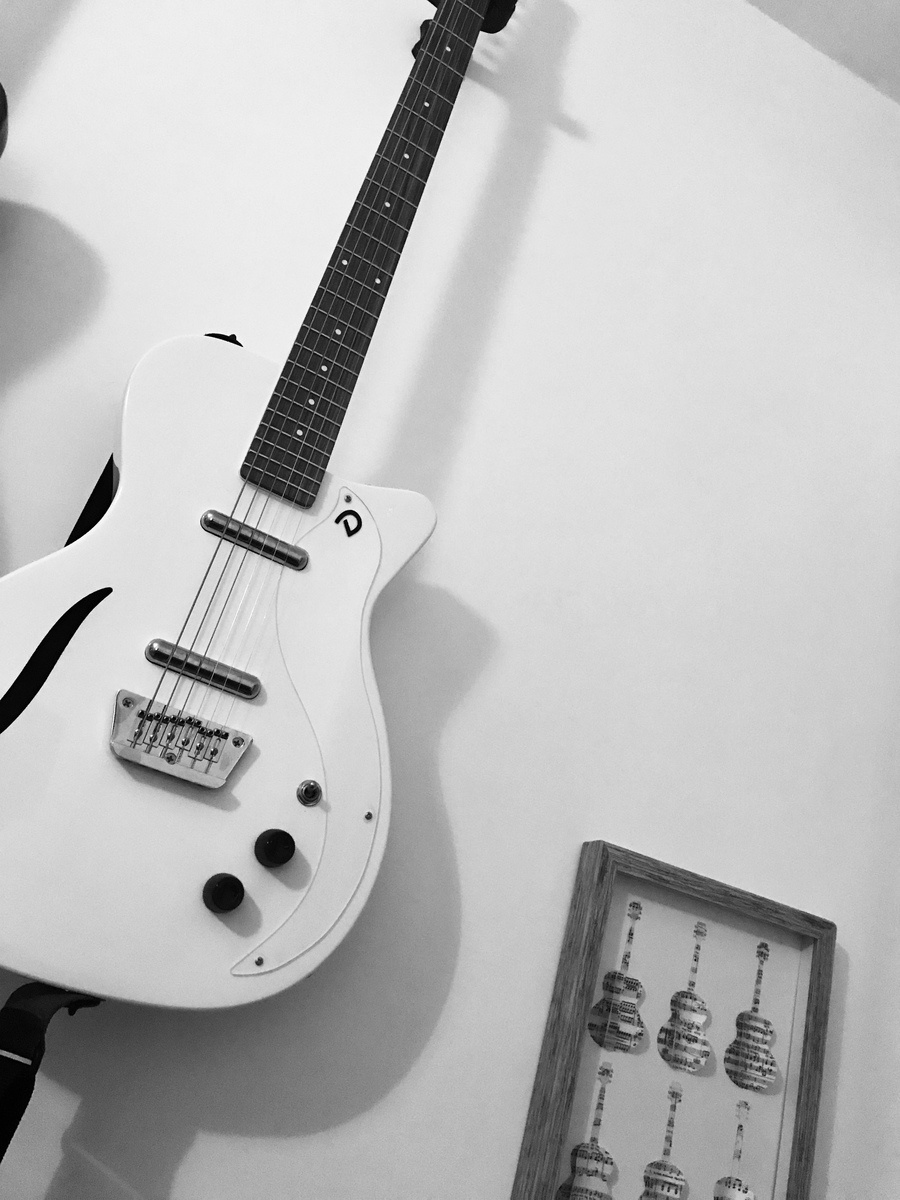 Music Gear Setup by marcospiezia featuring 1956 reissue Danelectro Baritone