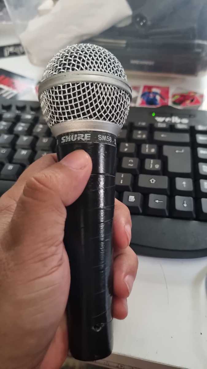Music Gear Setup by teagace_mc featuring Shure SM58