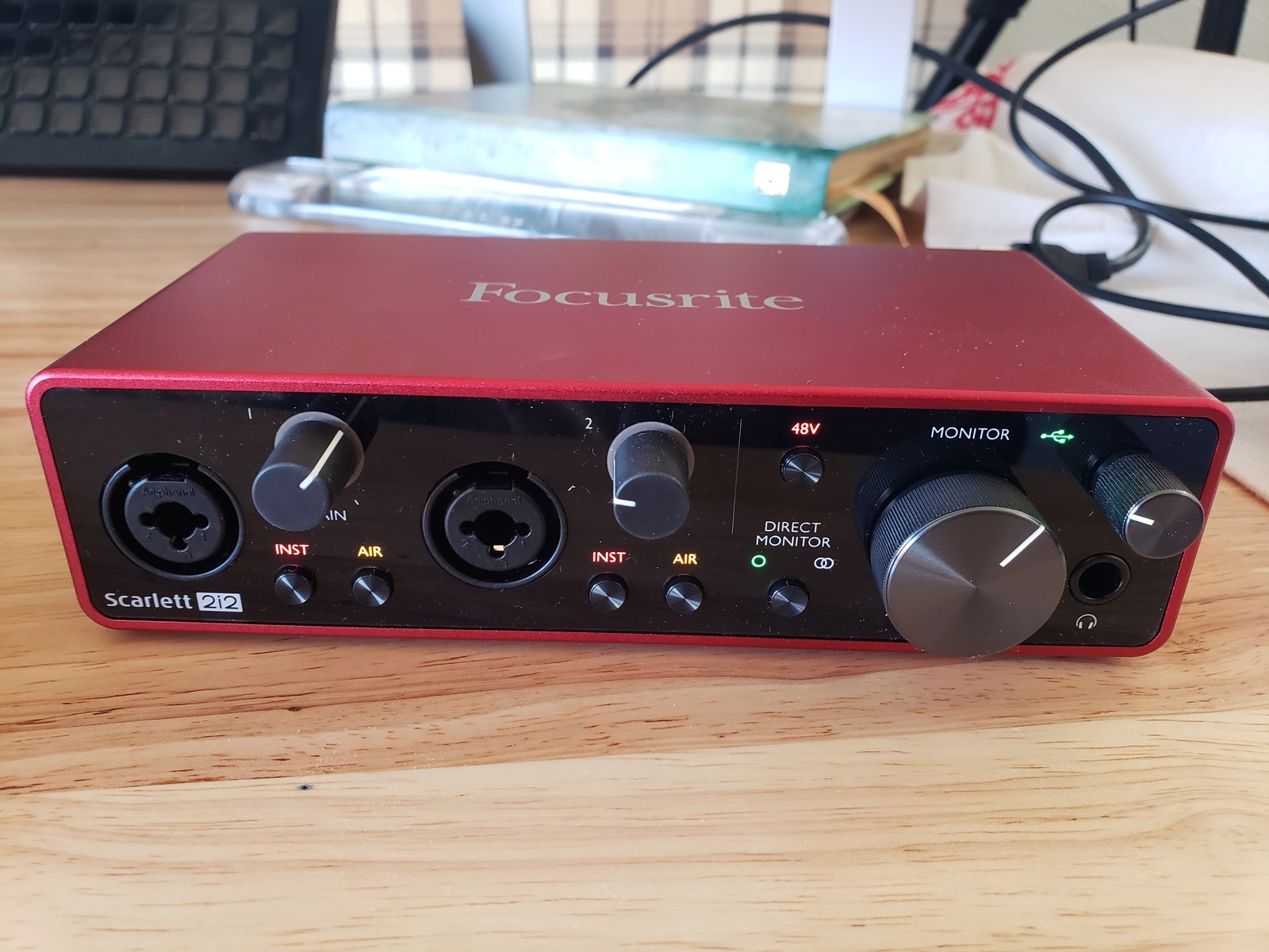 Electronic Studio Setup by tooddler featuring Focusrite Scarlett 2i2