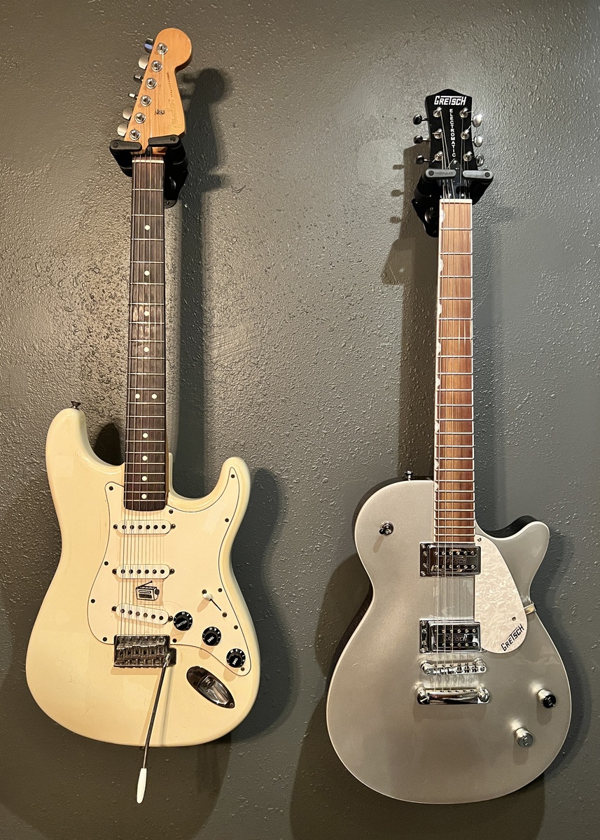 Music Gear Setup by timebaby featuring Gretsch Jet Club G5425
