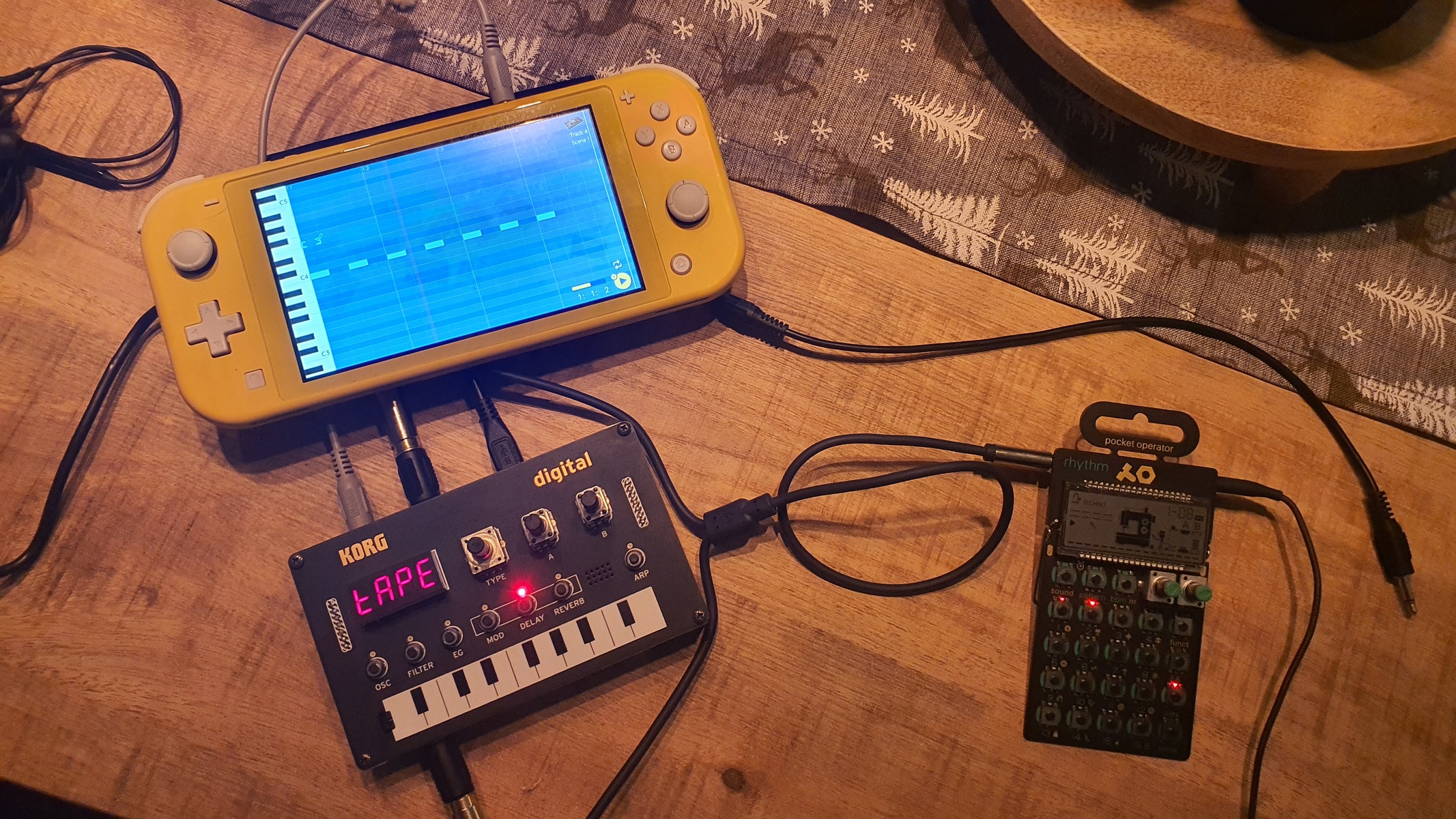 panta's music gear photo