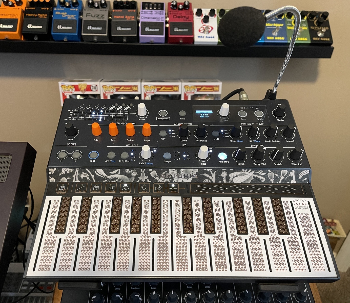 Electronic Synth Setup by jeffersonweber featuring Arturia MicroFreak