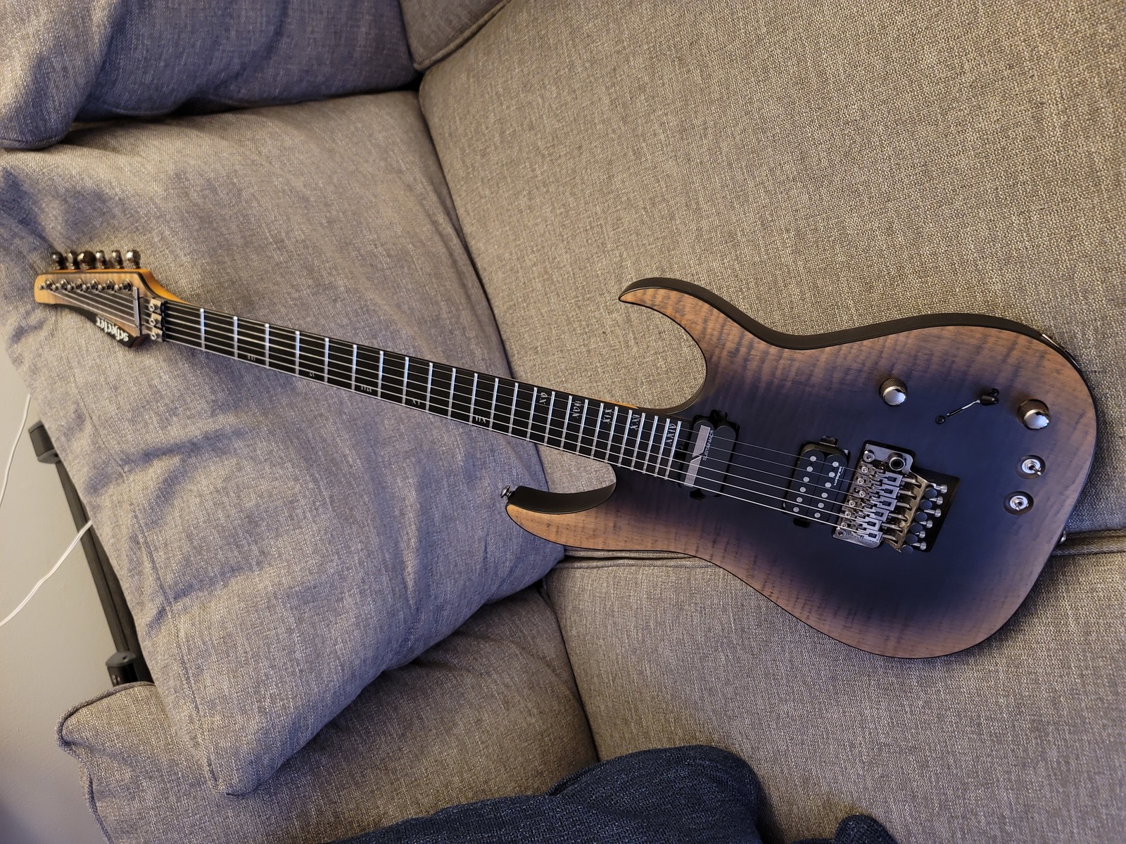 Music Gear Setup by plastiscines featuring Schecter Banshee Mach 6
