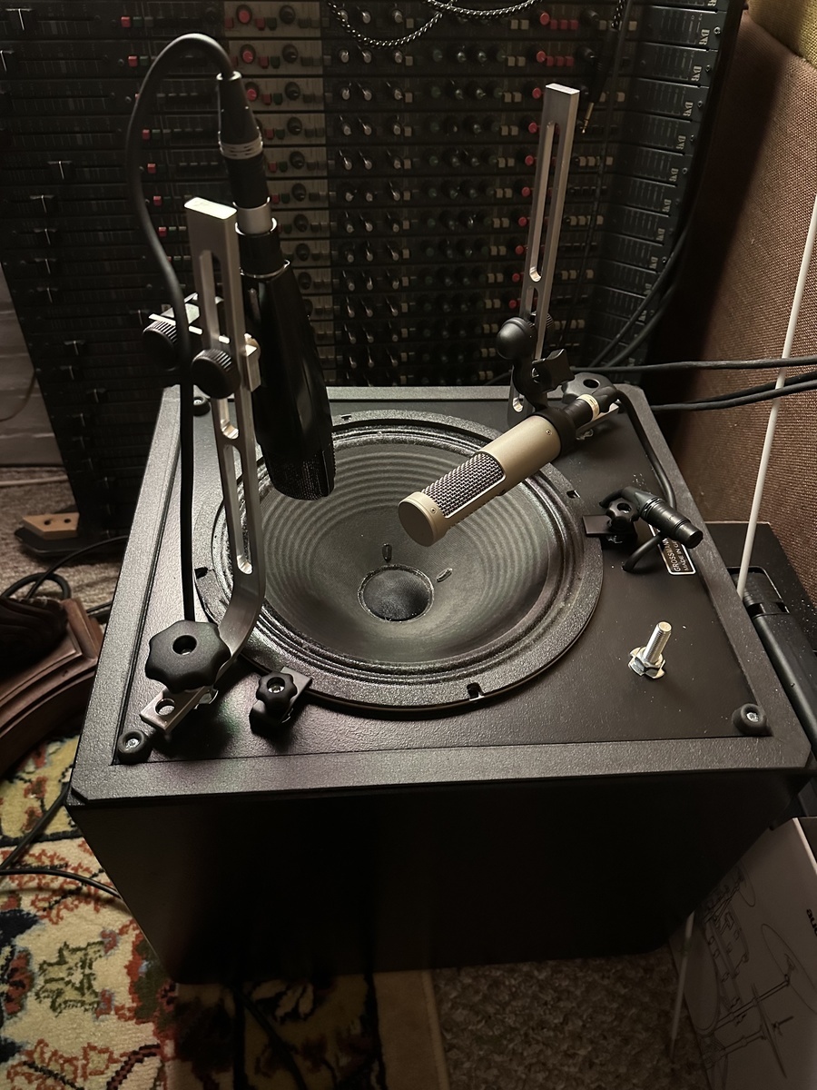 Studio Setup by matthew_stein featuring Sennheiser MD 421-N4, Royer R-10, and Grossman SG-Fatbox