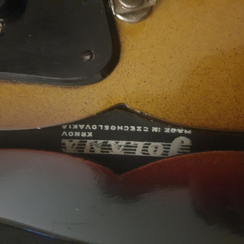 Photo of Jolana Iris in a guitar