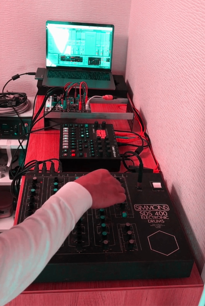 Drum Kit by kafkaforpresident featuring Simmons SDS 400
