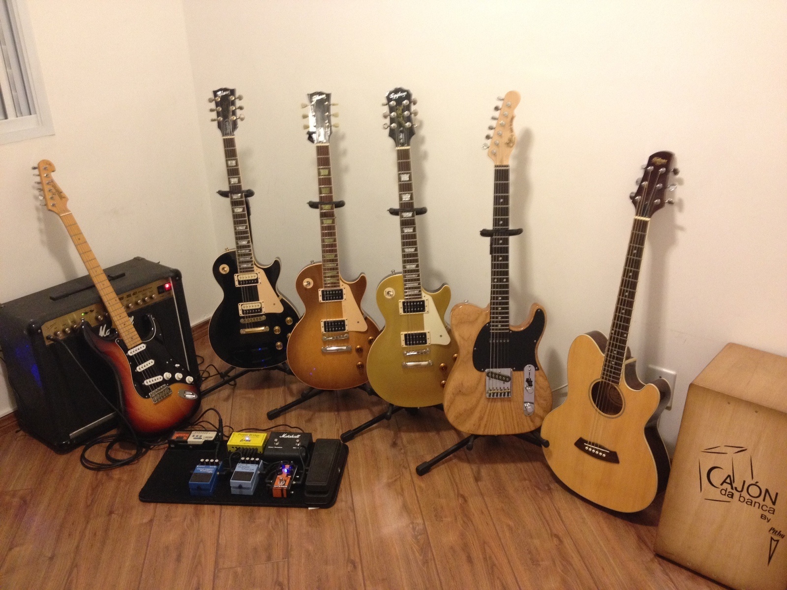 Metal Pedalboard by gabebassi featuring Dunlop GCB-95 Cry Baby, Boss CH-1 Super Chorus, and Tagima T-735 and 2 more pieces of gear