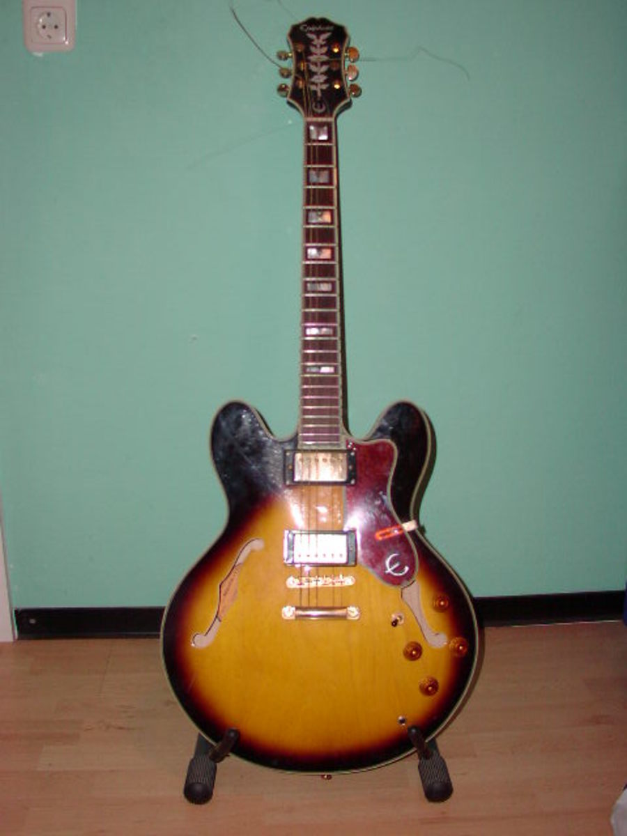 Music Gear Setup by smintili featuring Epiphone Sheraton II