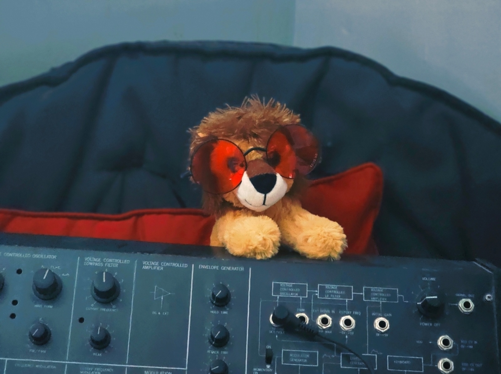 Electronic Studio Setup by abstractlion featuring Korg MS-10